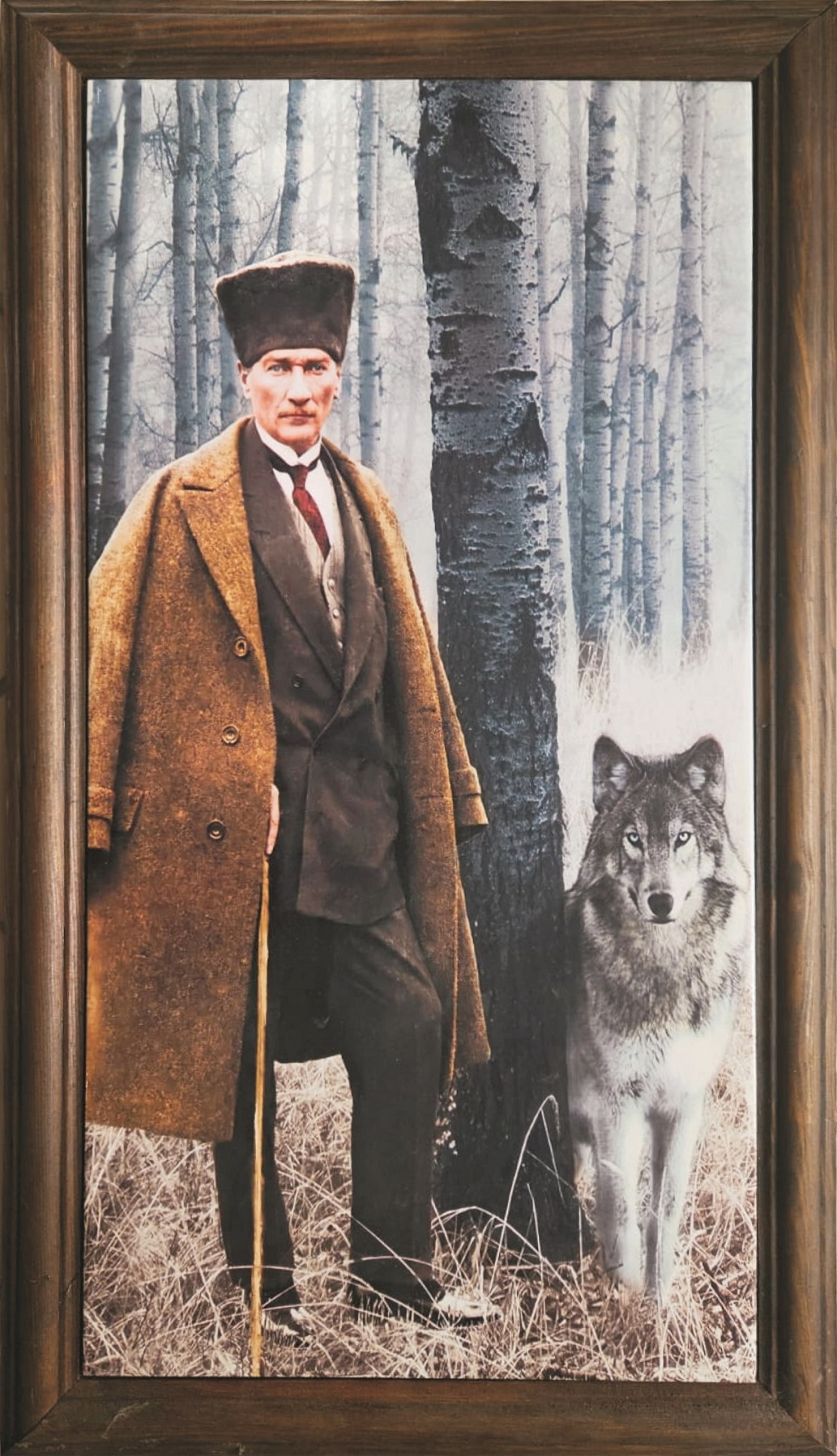 Dijital Baskı Çini Atatürk-2